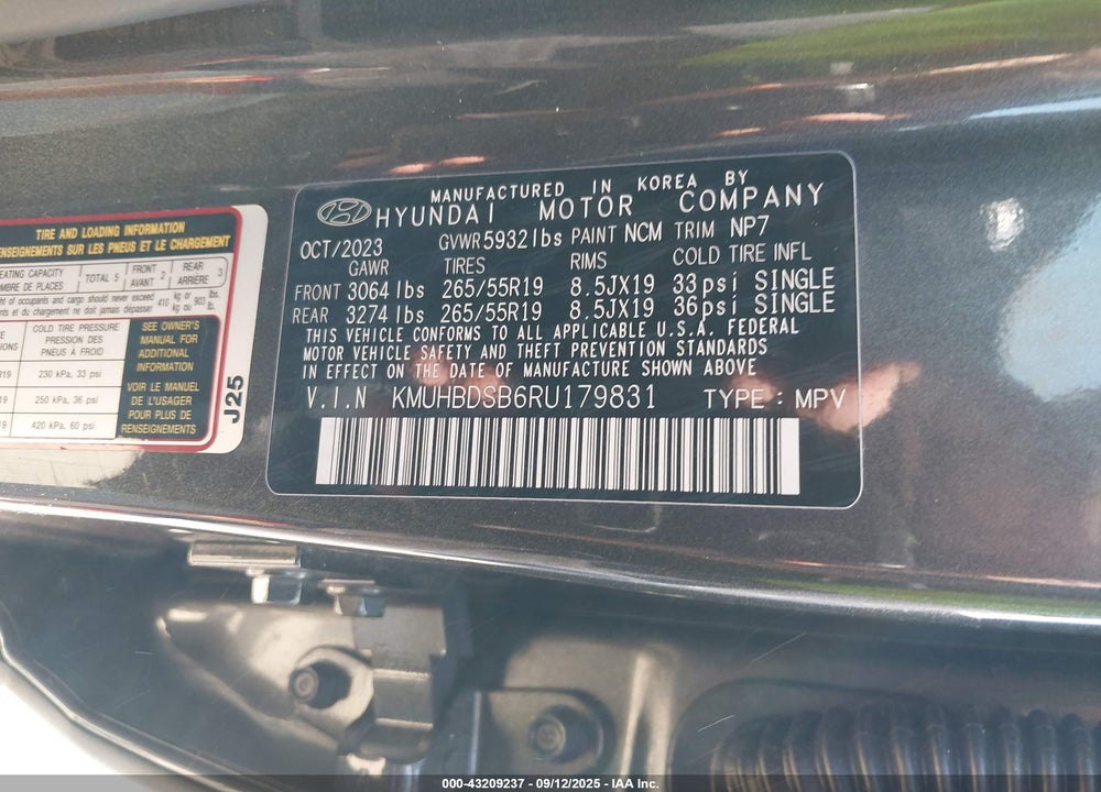 2024 GENESIS GV80 VIN: KMUHBDSB6RU179831