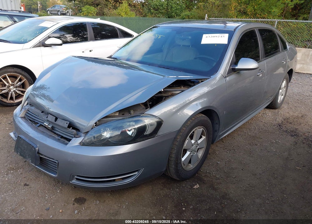 2009 CHEVROLET IMPALA VIN: 2G1WT57K391143962