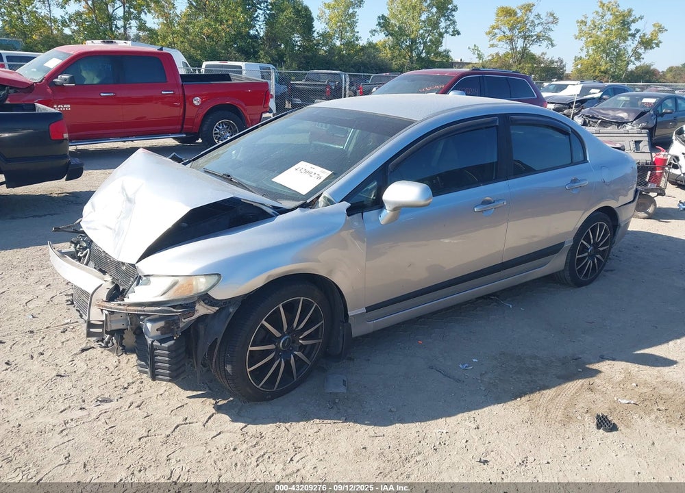 2010 HONDA CIVIC LX-S VIN: 19XFA1F65AE008645
