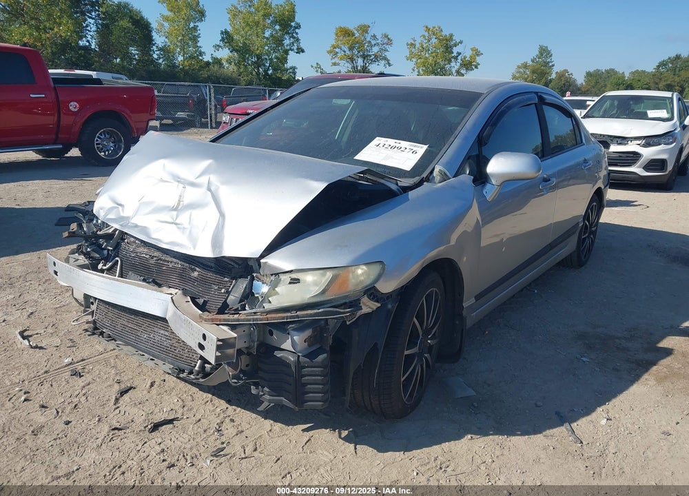 2010 HONDA CIVIC LX-S VIN: 19XFA1F65AE008645