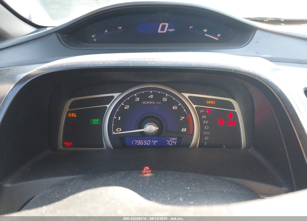 2010 HONDA CIVIC LX-S VIN: 19XFA1F65AE008645