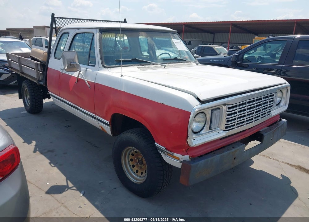 1978 DODGE PICK UP VIN: W17BJ8S135702