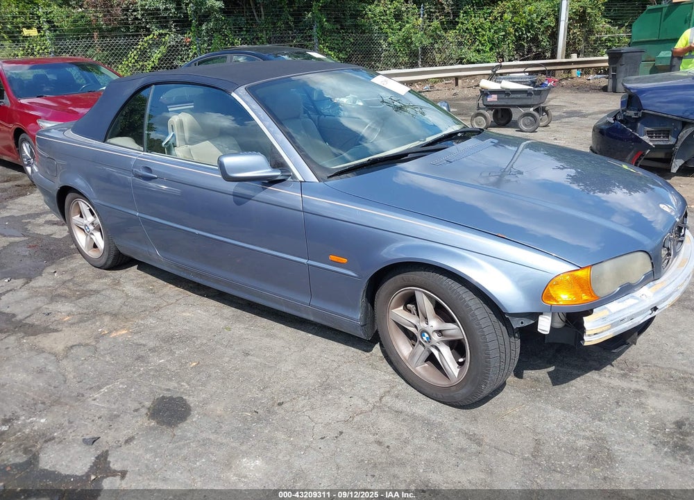 2002 BMW 325CI VIN: WBABS33402PG85601