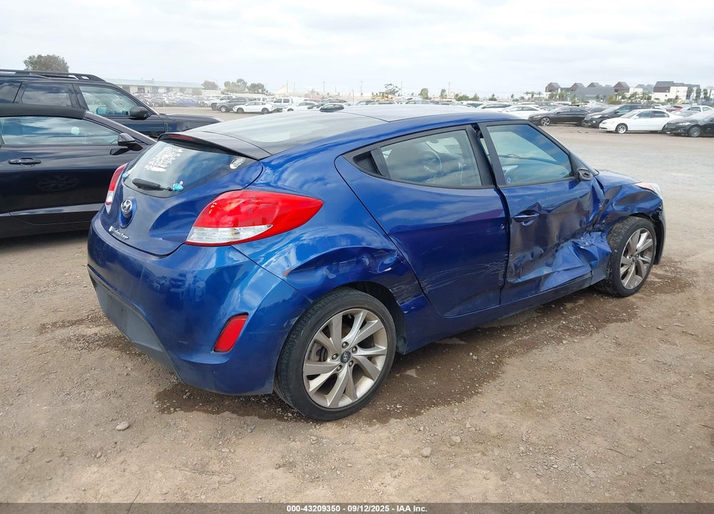 2017 HYUNDAI VELOSTER VIN: KMHTC6ADXHU306406
