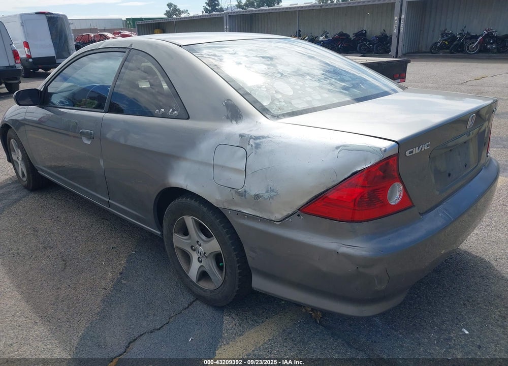 2005 HONDA CIVIC EX VIN: 1HGEM21925L048643