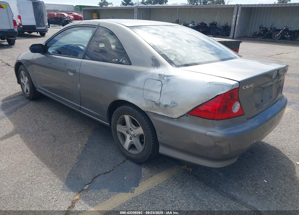 2005 HONDA CIVIC EX VIN: 1HGEM21925L048643