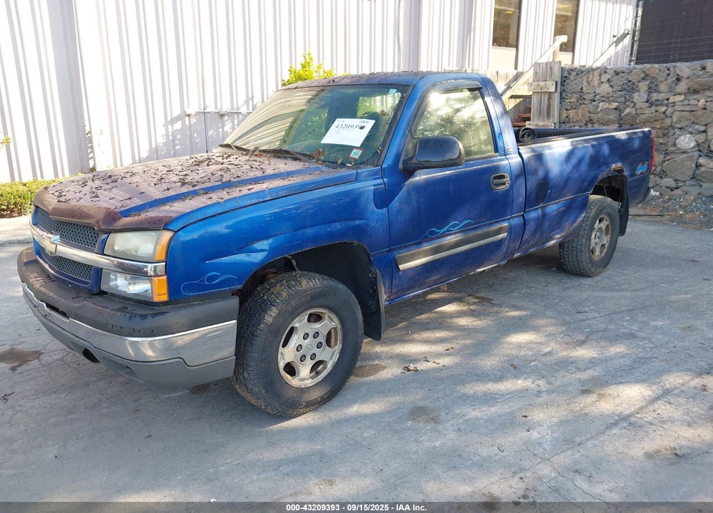 2004 CHEVROLET SILVERADO 1500 LS VIN: 1GCEK14V04E109403