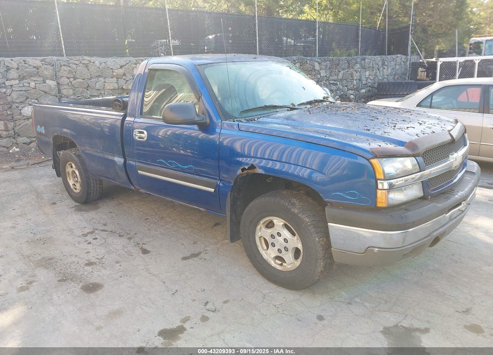 2004 CHEVROLET SILVERADO 1500 LS VIN: 1GCEK14V04E109403