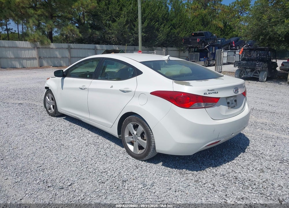 2013 HYUNDAI ELANTRA GLS VIN: 5NPDH4AE1DH237391