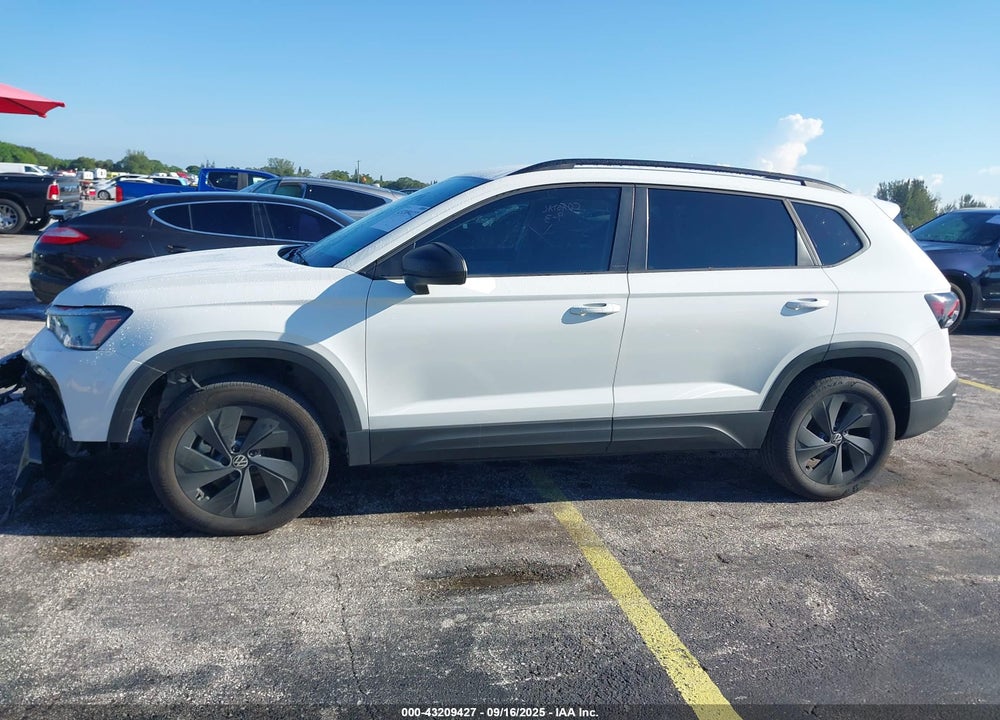 2025 VOLKSWAGEN TAOS VIN: 3VV5C7B2XSM013800