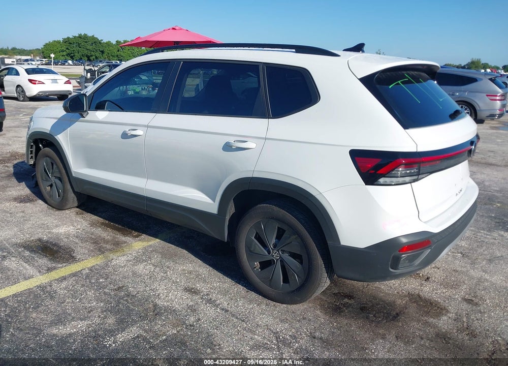 2025 VOLKSWAGEN TAOS VIN: 3VV5C7B2XSM013800