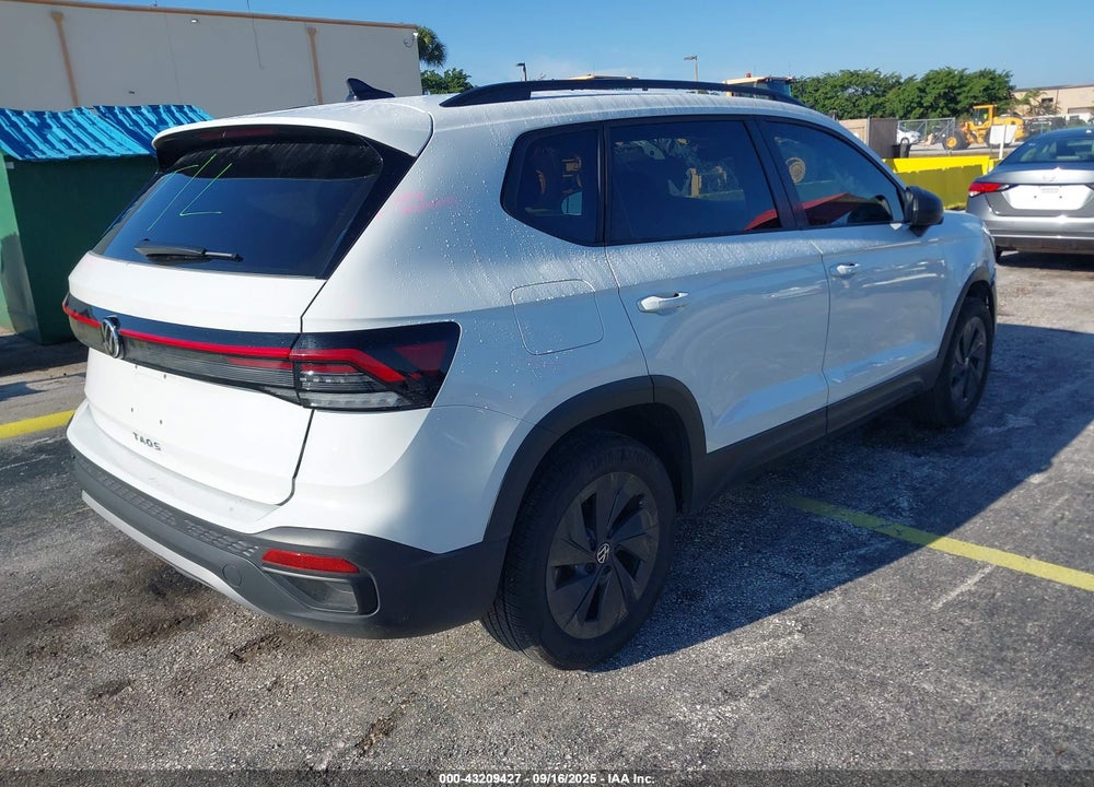 2025 VOLKSWAGEN TAOS VIN: 3VV5C7B2XSM013800