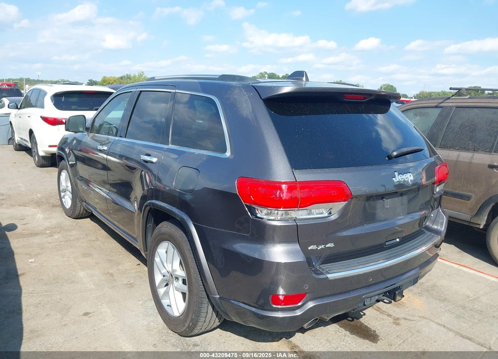 2017 JEEP GRAND CHEROKEE OVERLAND 4X4 VIN: 1C4RJFCT8HC677806