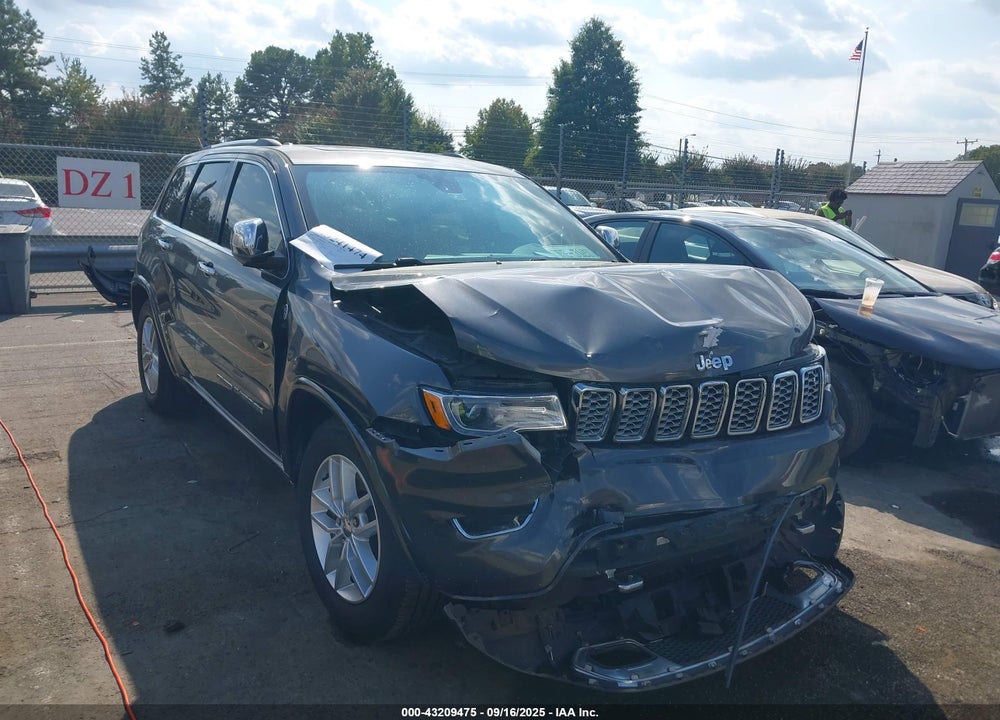 2017 JEEP GRAND CHEROKEE OVERLAND 4X4 VIN: 1C4RJFCT8HC677806