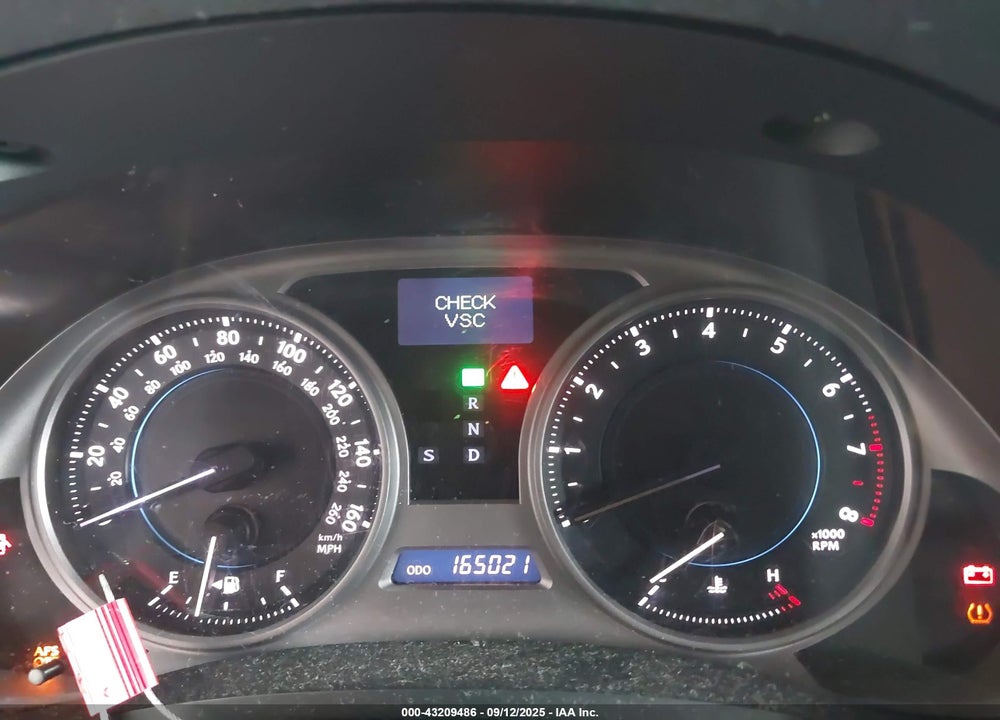 2006 LEXUS IS 250 VIN: JTHCK262062002709