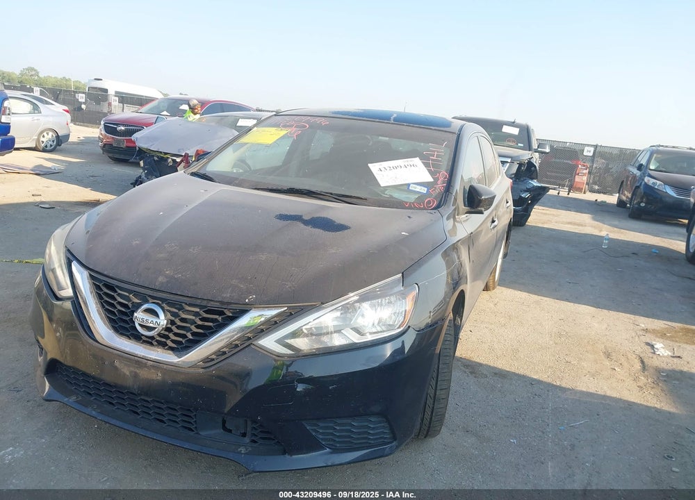 2018 NISSAN SENTRA SV VIN: 3N1AB7AP6JY205481