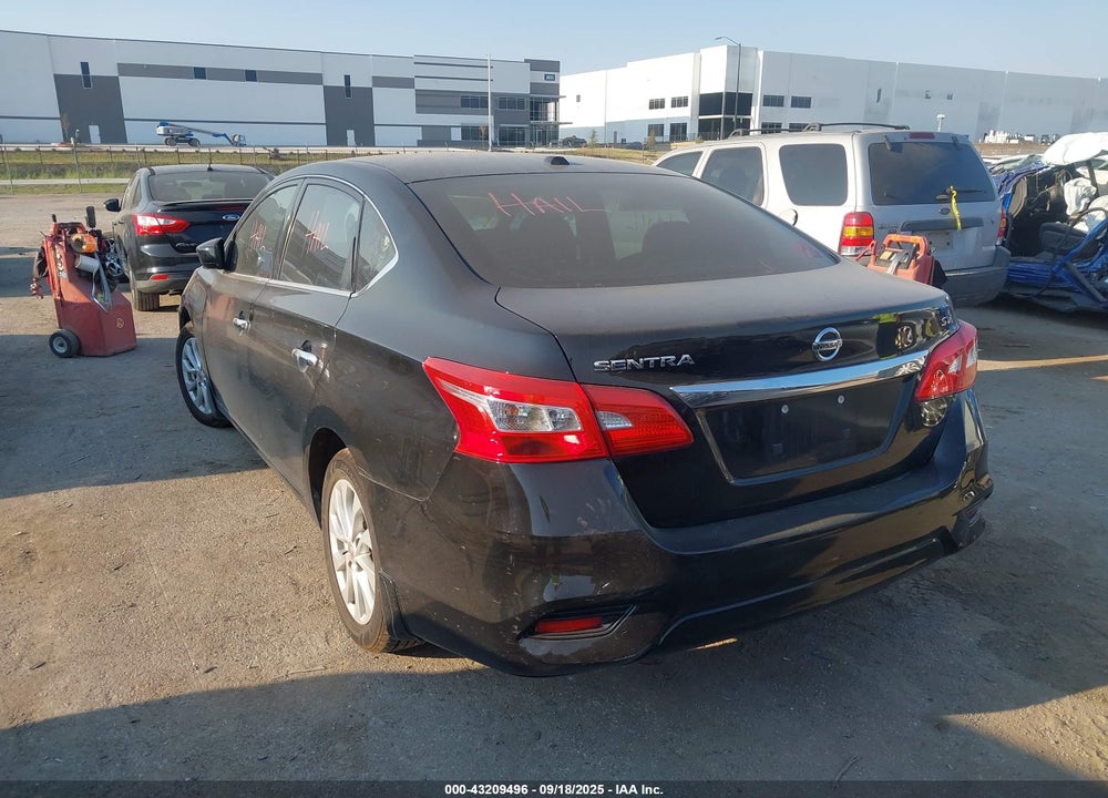2018 NISSAN SENTRA SV VIN: 3N1AB7AP6JY205481