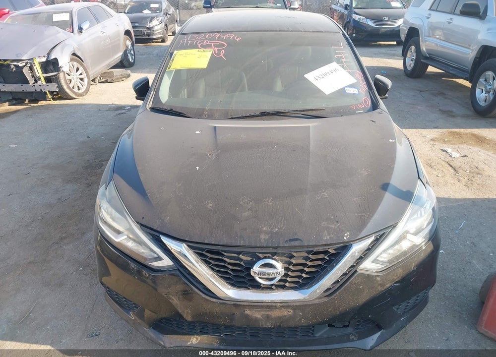 2018 NISSAN SENTRA SV VIN: 3N1AB7AP6JY205481