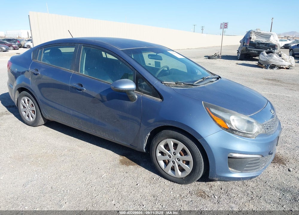 2016 KIA RIO LX VIN: KNADM4A38G6572282