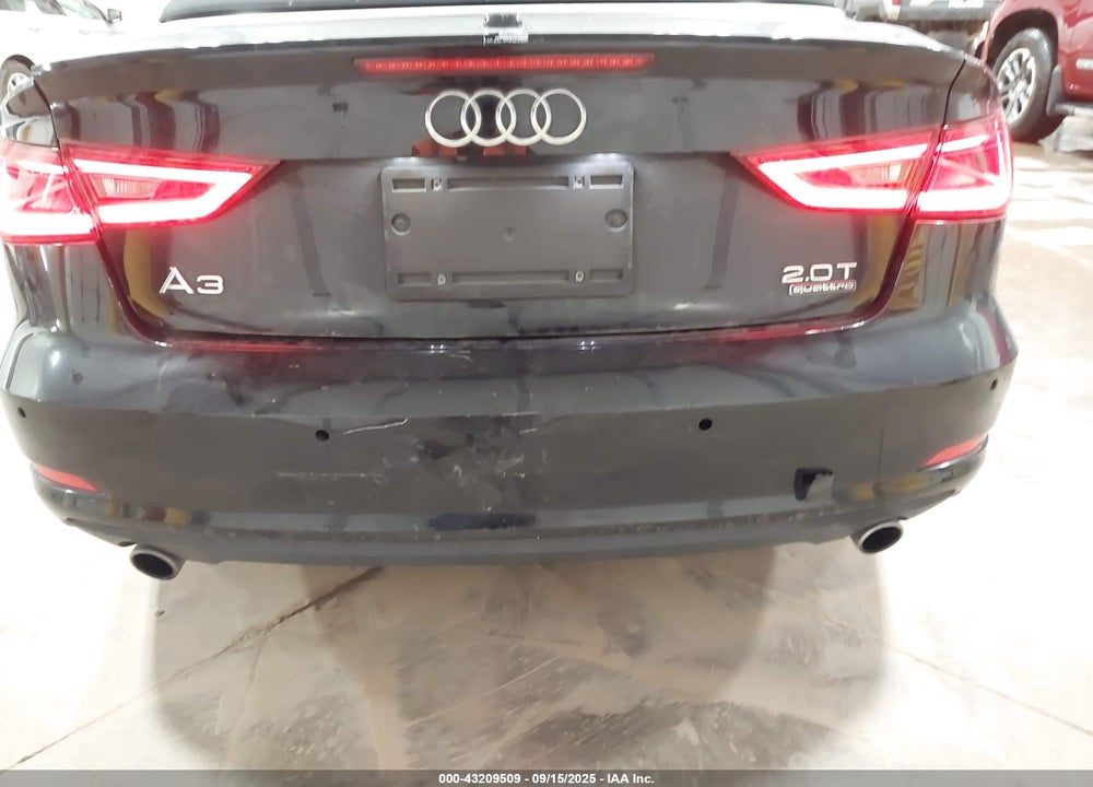 2015 AUDI A3 VIN: WAU3FLFF0F1136380