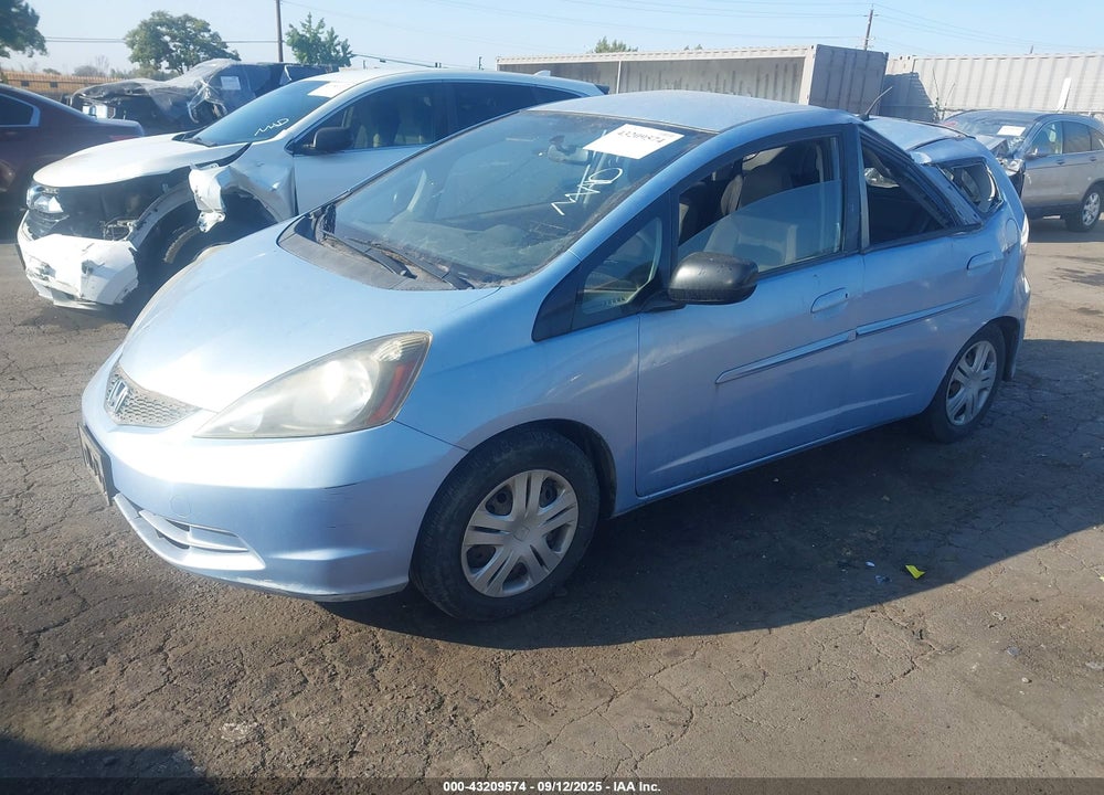 2009 HONDA FIT VIN: JHMGE87279S005332
