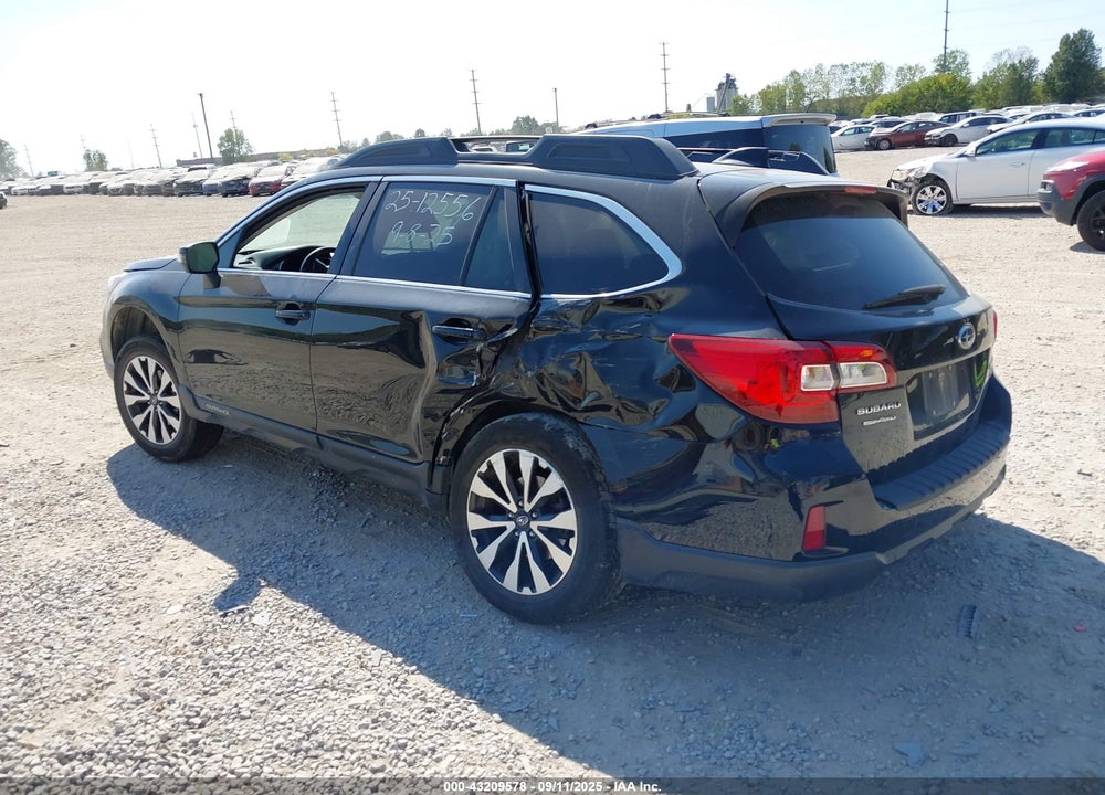 2016 SUBARU OUTBACK VIN: 4S4BSENC5G3208981