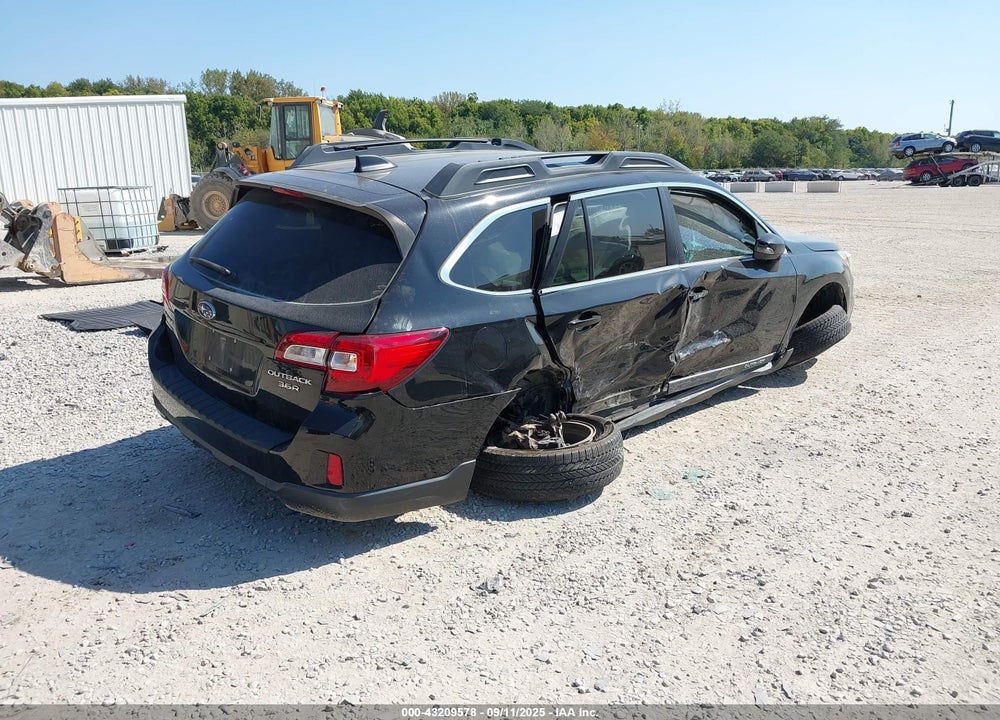 2016 SUBARU OUTBACK VIN: 4S4BSENC5G3208981