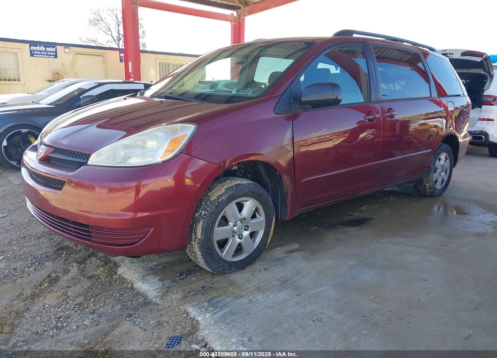 2004 TOYOTA SIENNA LE VIN: 5TDZA23CX4S128724