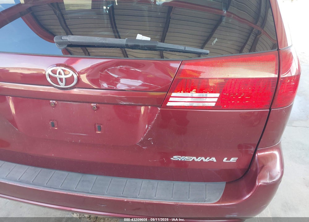 2004 TOYOTA SIENNA LE VIN: 5TDZA23CX4S128724