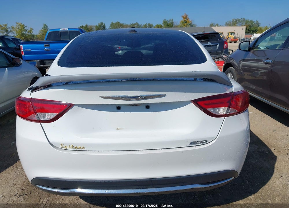 2015 CHRYSLER 200 VIN: 1C3CCCAB5FN563860