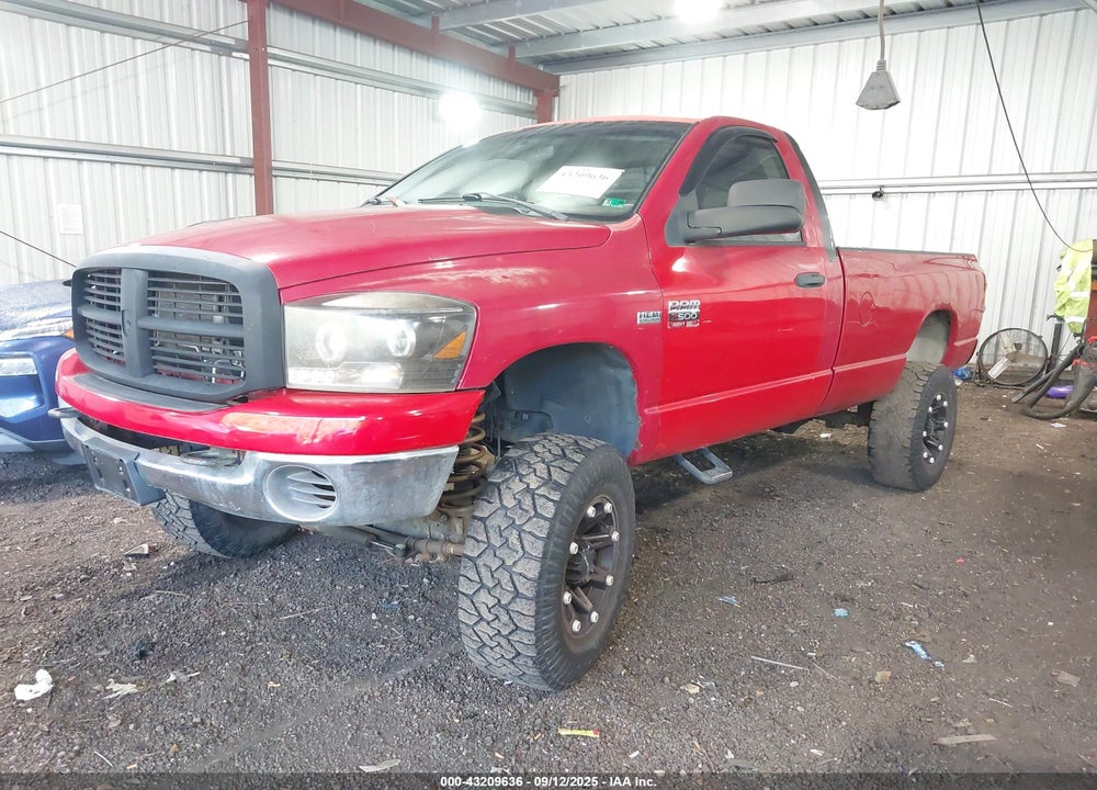 2008 DODGE RAM 2500 SLT/POWER WAGON VIN: 3D7KS26D38G111065
