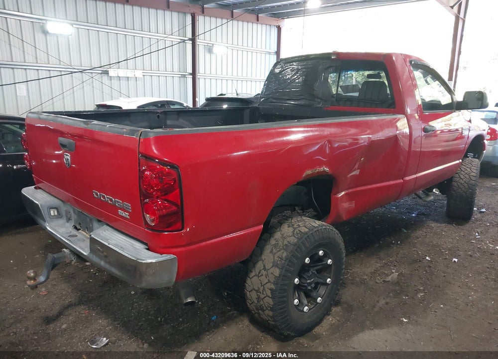 2008 DODGE RAM 2500 SLT/POWER WAGON VIN: 3D7KS26D38G111065