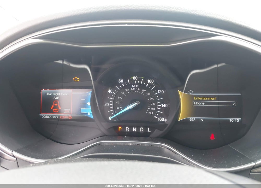 2017 FORD FUSION SE VIN: 3FA6P0H78HR173449