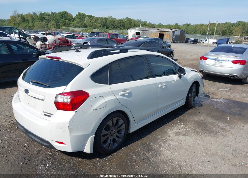 2014 SUBARU IMPREZA 2.0I SPORT LIMITED VIN: JF1GPAR66E8310336