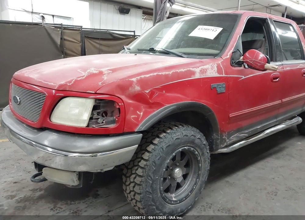 2002 FORD F-150 LARIAT/XLT VIN: 1FTRW08L82KD18587