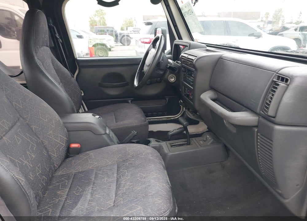 2001 JEEP WRANGLER SPORT VIN: 1J4FA49S51P365974