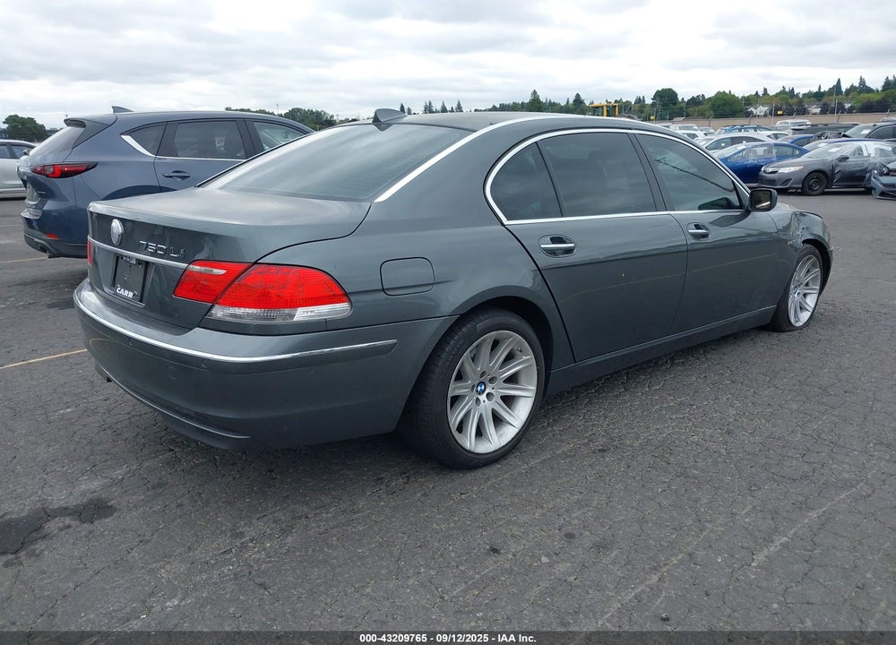 2006 BMW 750LI VIN: WBAHN83516DT62931