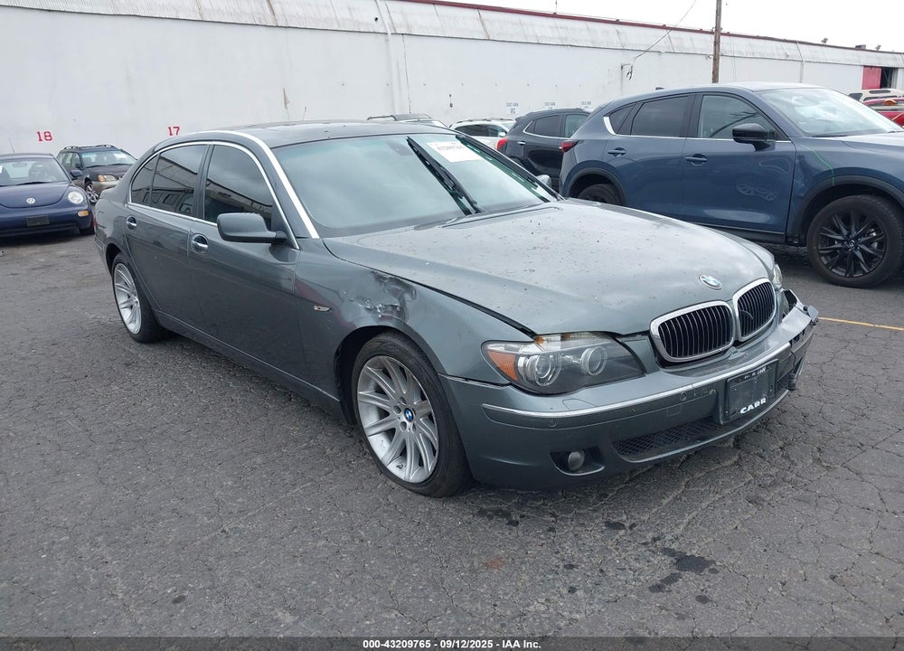2006 BMW 750LI VIN: WBAHN83516DT62931