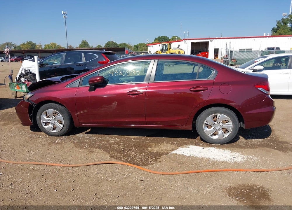 2014 HONDA CIVIC VIN: 19XFB2F57EE034938