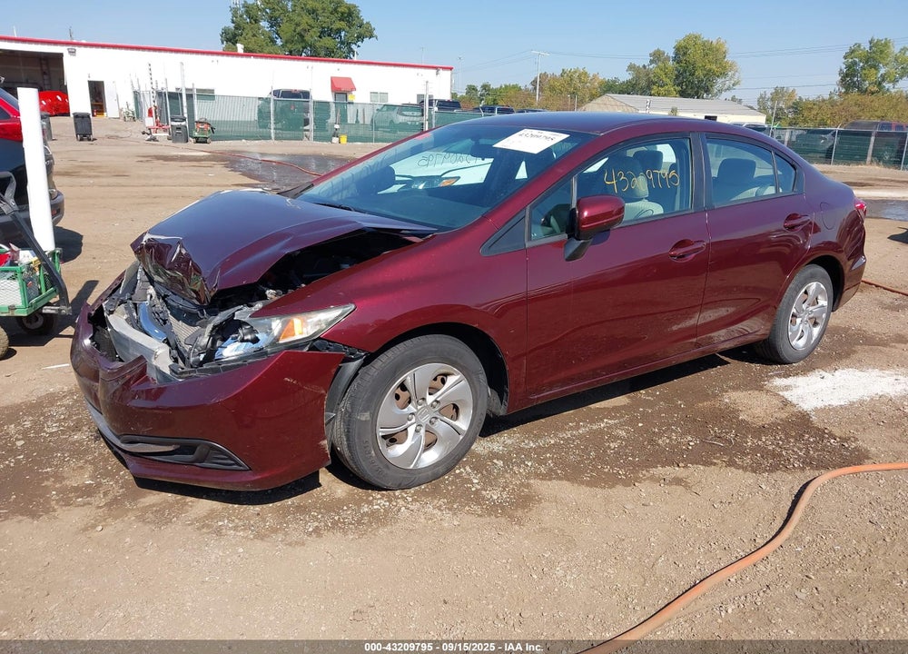 2014 HONDA CIVIC VIN: 19XFB2F57EE034938