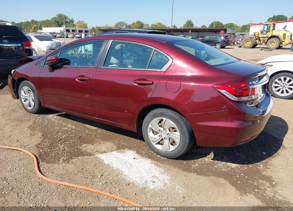 2014 HONDA CIVIC VIN: 19XFB2F57EE034938