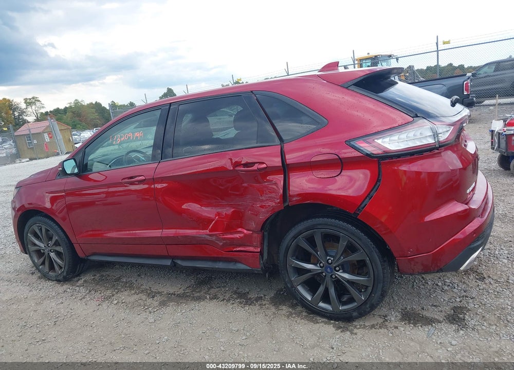 2015 FORD EDGE SPORT VIN: 2FMTK4AP1FBC02942