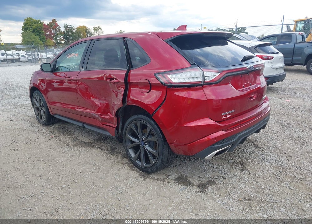 2015 FORD EDGE SPORT VIN: 2FMTK4AP1FBC02942