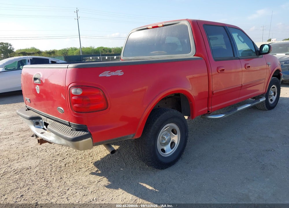 2002 FORD F-150 VIN: 1FTRW08L72KD60362