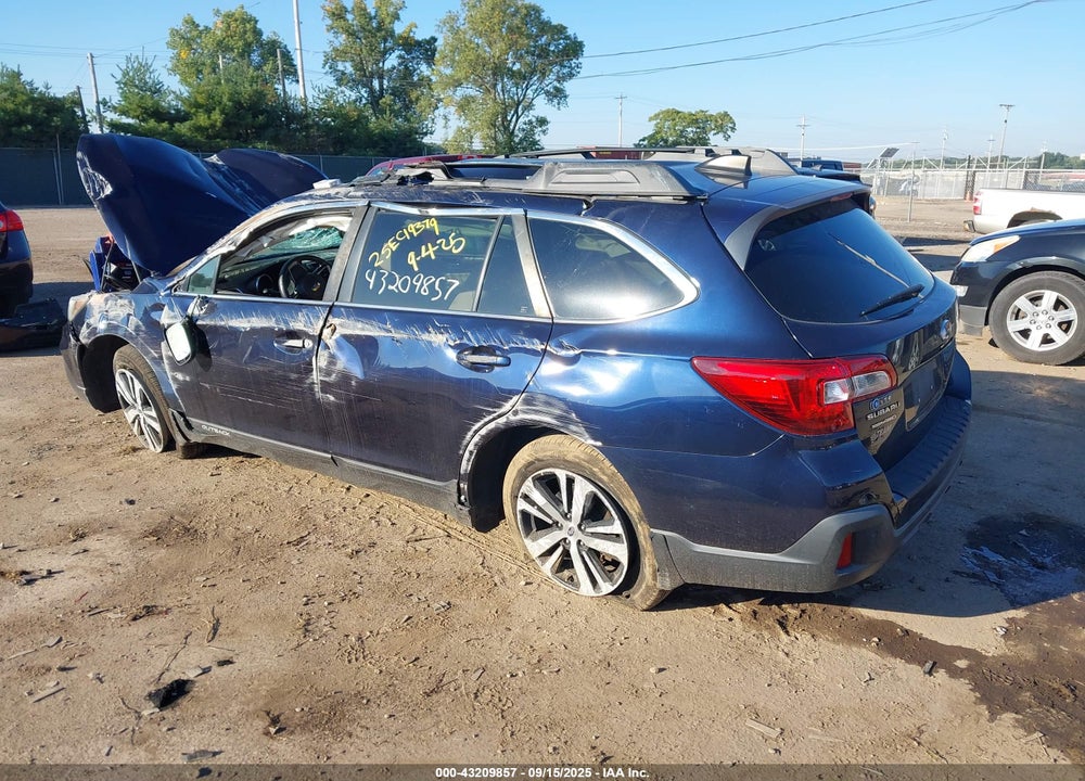2018 SUBARU OUTBACK VIN: 4S4BSANC3J3277751