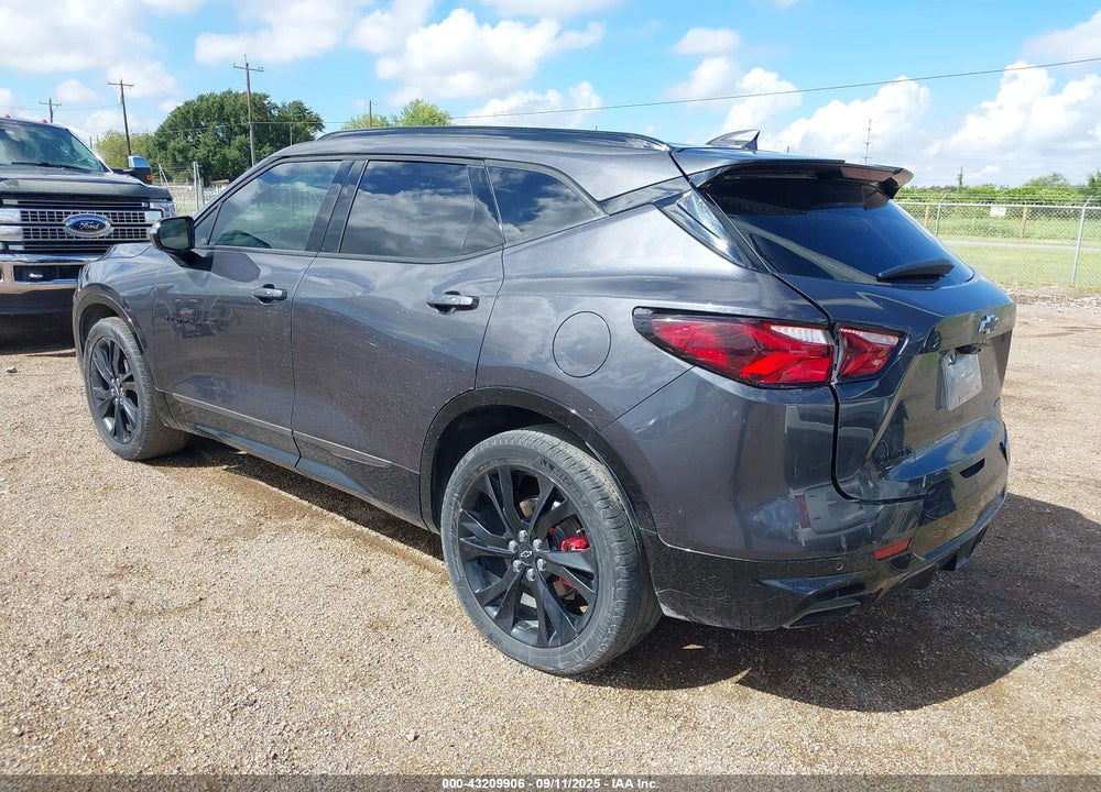 2021 CHEVROLET BLAZER VIN: 3GNKBERS1MS568090