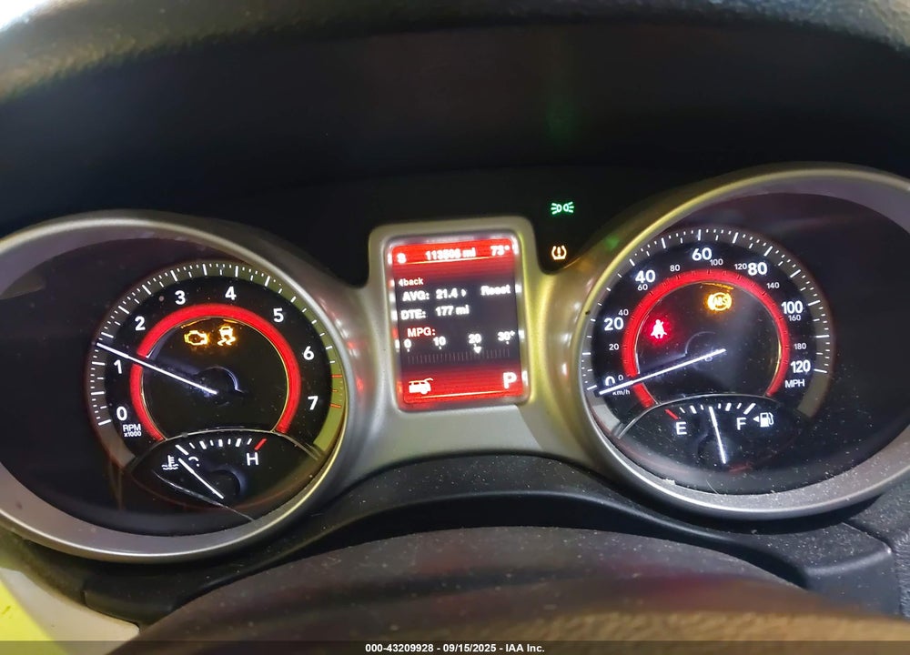 2016 DODGE JOURNEY VIN: 3C4PDDEG7GT189923