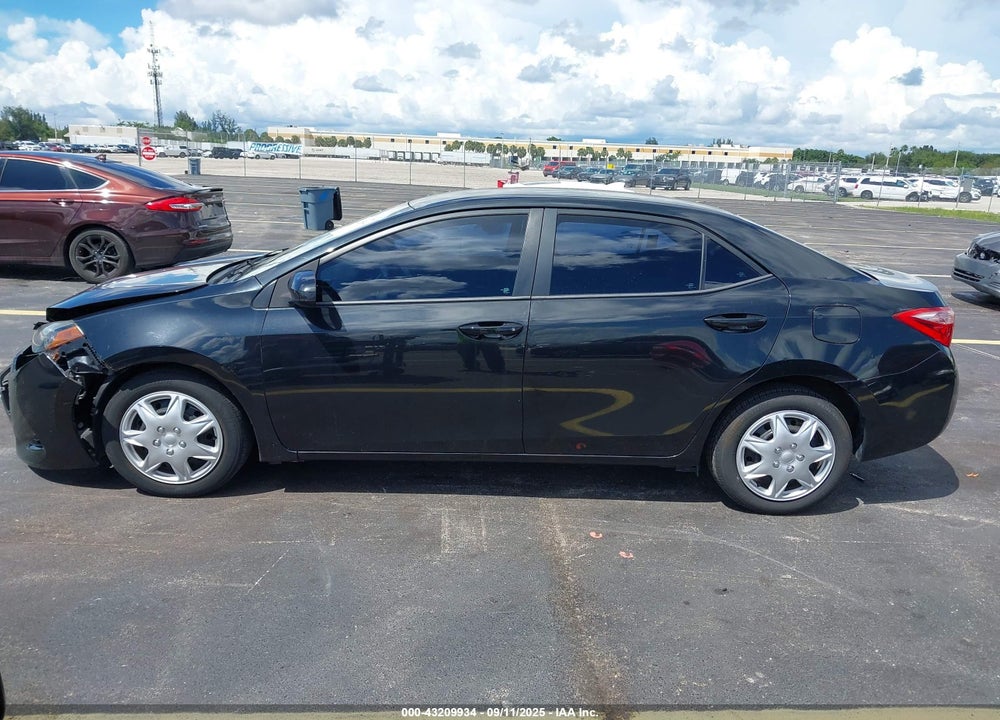 2017 TOYOTA COROLLA LE VIN: 2T1BURHE8HC897961