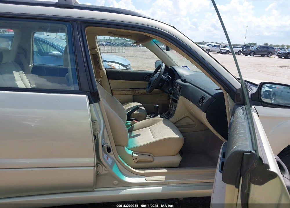 2007 SUBARU FORESTER 2.5X VIN: JF1SG63637H706288