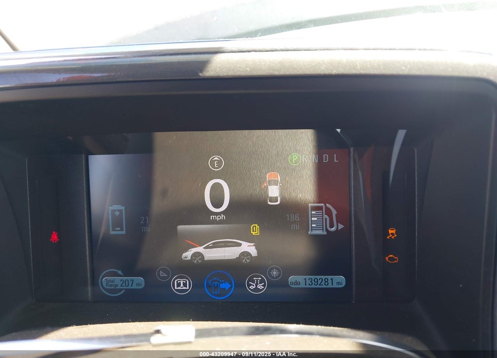 2013 CHEVROLET VOLT VIN: 1G1RH6E43DU131798